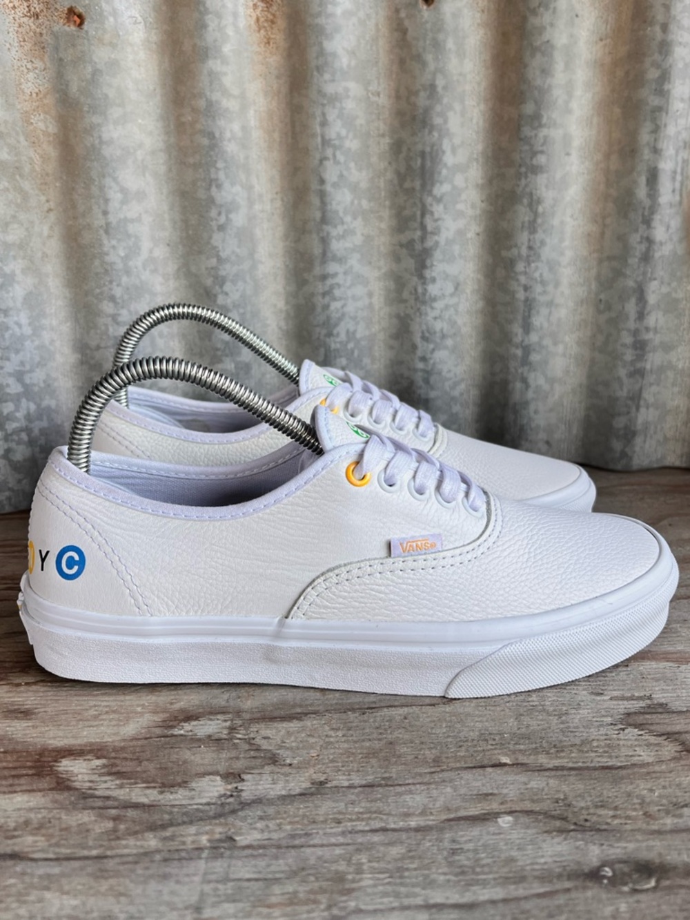 Vans Authentic NYC Subway  leather sneakers